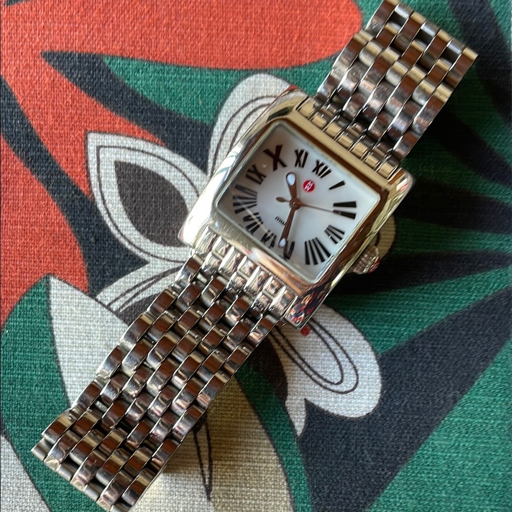 Michele Silver Women's Watch